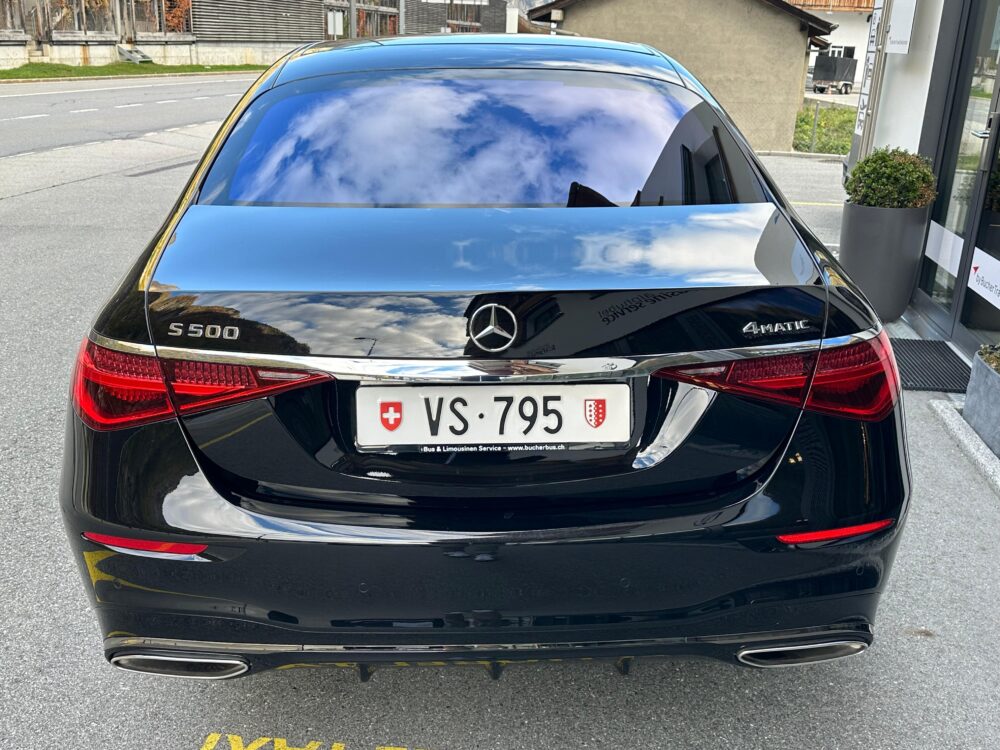 Mercedes S Klasse hinten